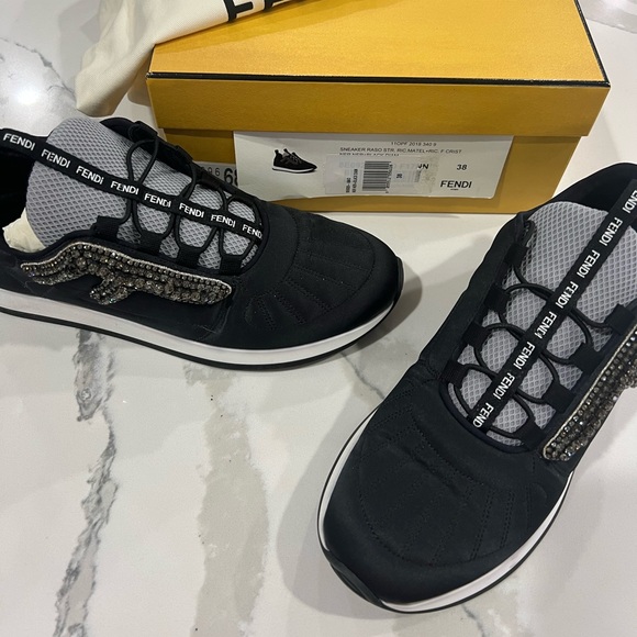 Fendi Size 38 (8) Sneakers - Picture 1 of 7